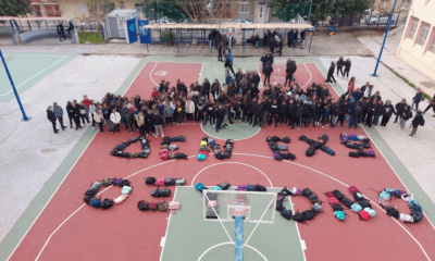 Μαθητές Του 4ου Γυμνασίου Ηλιούπολης Έδωσαν Ένα Δυνατό «Μήνυμα» Για Τα Τέμπη